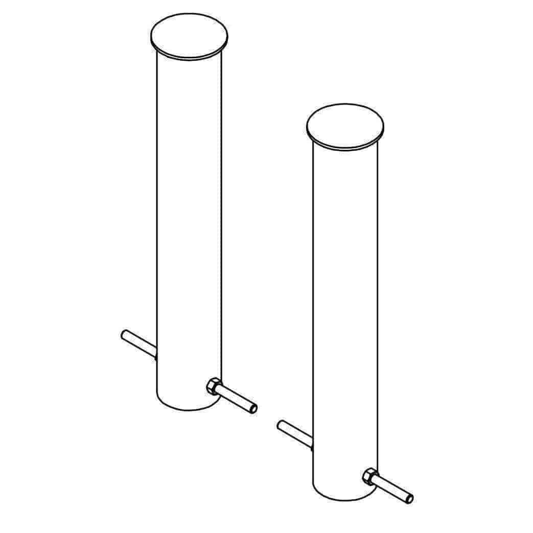 Gared Sports Pickleball Ground Sleeve Kit