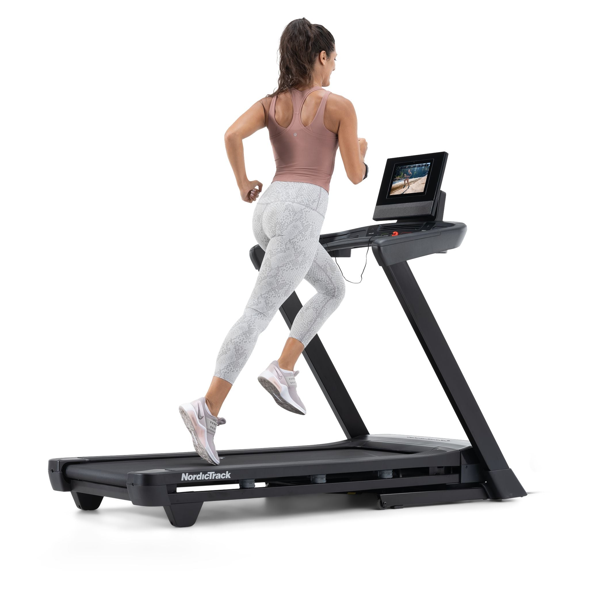 NordicTrack T Series 10 Treadmill with 10" Tilting Touchscreen and Compact Design