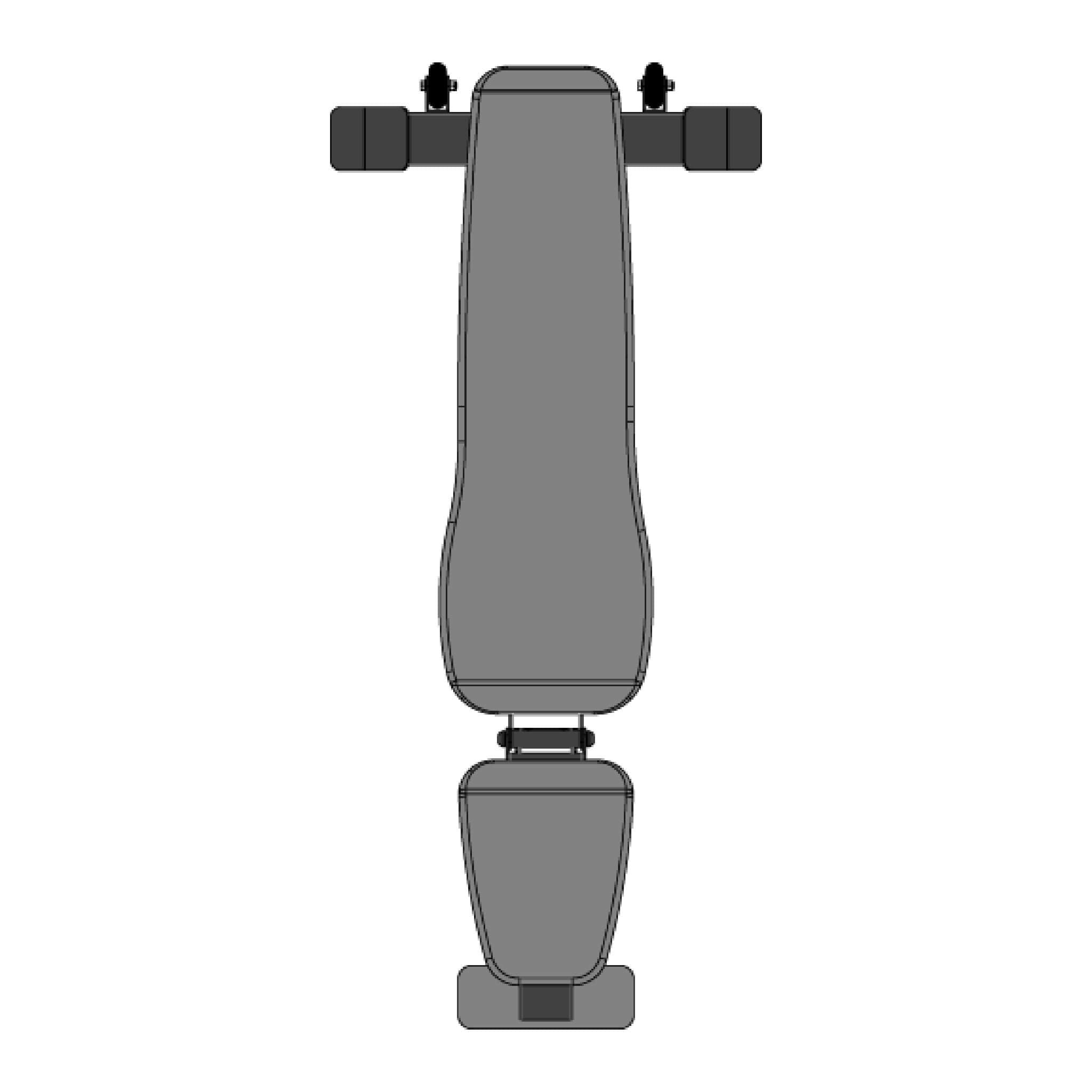 Body Solid Powerline PFI150 Flat Incline Bench