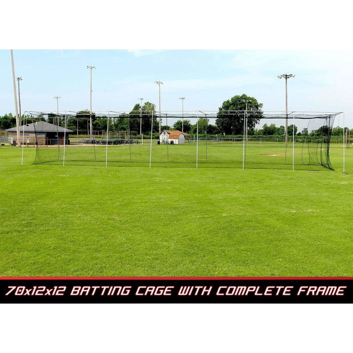 Cimarron Sports #24 Batting Cage Net with Complete Frame