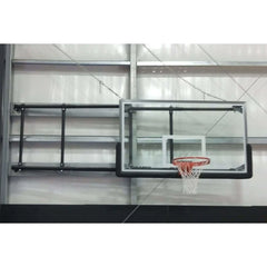 Gared Corner Mount Side-Fold Wall Mount Package with Glass Board, 4' - 6' Length
