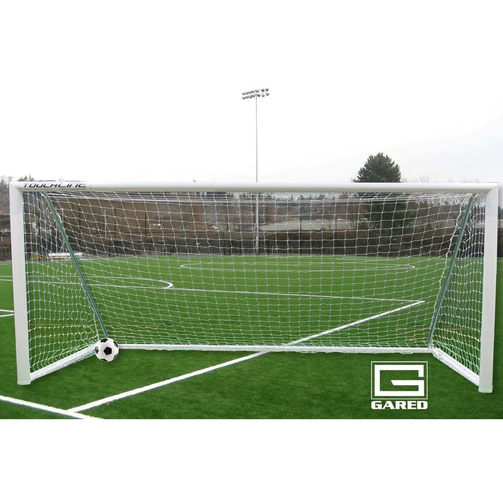 Gared Sports Touchline Striker Portable Soccer Goal, Square-Frame, Includes Net