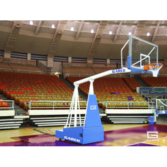 Gared Hoopmaster Portable Basketball Backstop, 5' Boom