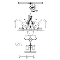 Body Solid G5S Single Stack Home Gym Machine