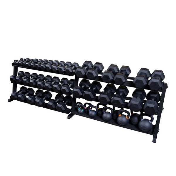 Body Solid GDR60 2 Tier Dumbbell Rack – Athletequip