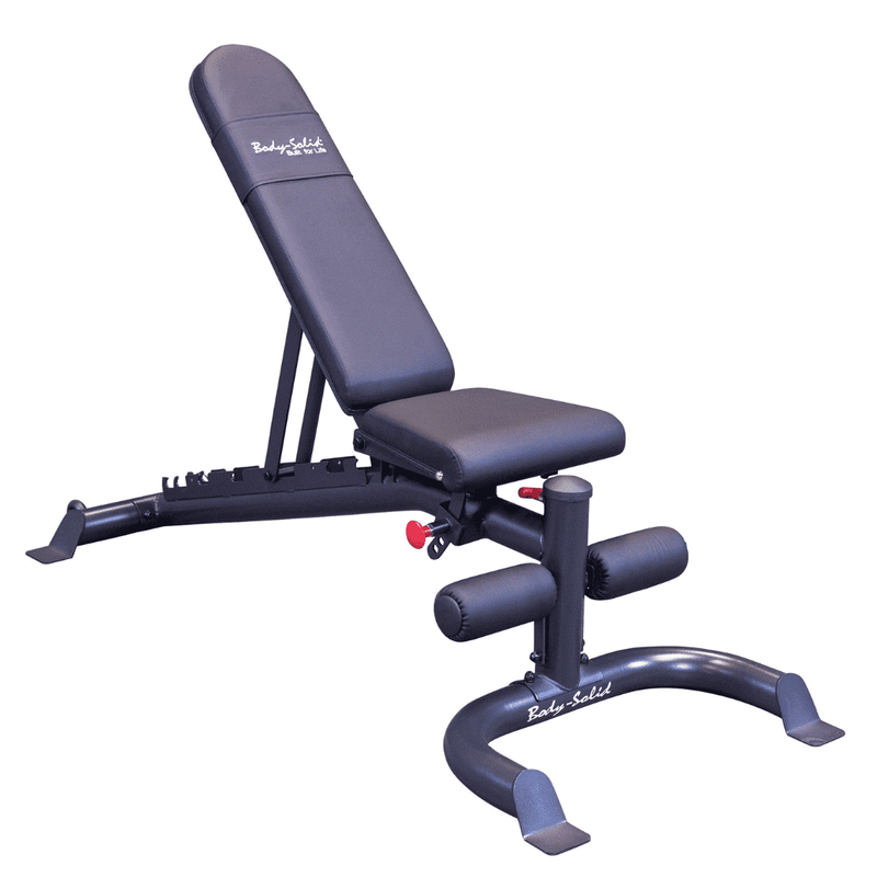 Body Solid GFID100B Leverage Flat Incline Decline Bench