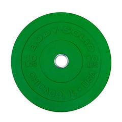 Body Solid 260Lb Chicago Extreme Bumper Plate Set OBPXC260