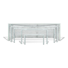 Golden Goal™ 44 Square Aluminum Soccer Goal (Set of 2)