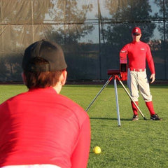 Heater Real Ball Combo Pitching Machine For Baseball And Softball