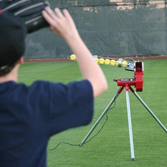 Heater Real Baseball Pitching Machine With Auto Ballfeeder