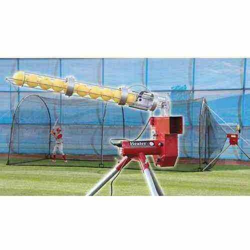 Heater Sports Baseball Pitching Machine With Ball Feeder & 24' X-tende ...