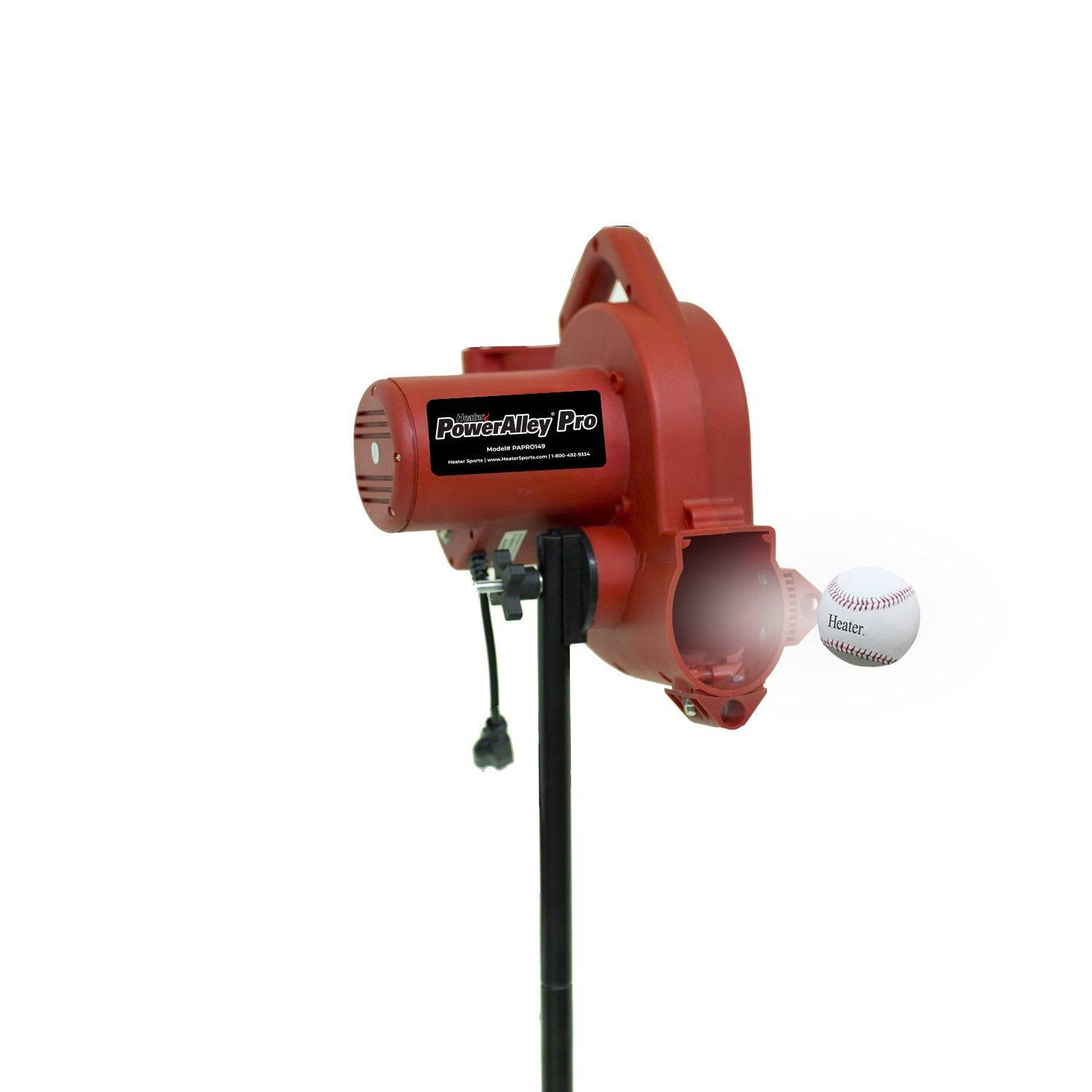 Baseball Pro Machine Heater Sports PowerAlley Pro Real Baseball Machine – Athletequip