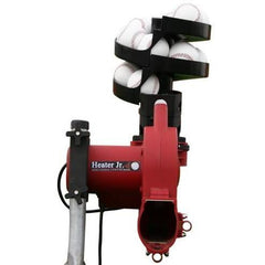 Heater Sports Jr. Real Baseball Pitching Machine With Ball Feeder