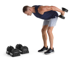 NordicTrack Set of Two 55 lbs Adjustable Dumbbells