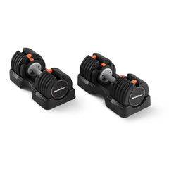 NordicTrack Set of Two 55 lbs Adjustable Dumbbells