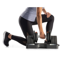 NordicTrack Set of Two 55 lbs Adjustable Dumbbells