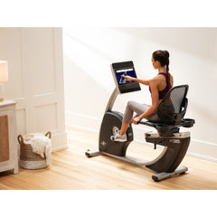 NordicTrack Recumbent Exercise Bike with 14" Touchscreen, Commercial Series R35.