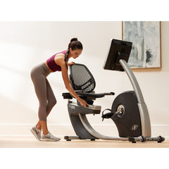 NordicTrack Recumbent Exercise Bike with 14" Touchscreen, Commercial Series R35.