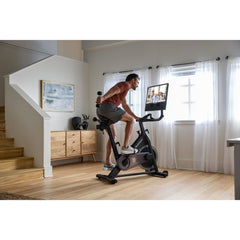 NordicTrack S24 Studio Bike with Pivoting 24" Touchscreen.