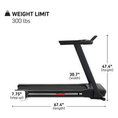 NordicTrack T Series 5 Starter Treadmill for Real Results