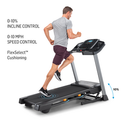 NordicTrack T 6.5 S; Treadmill for Running and Walking with 5" Display and SpaceSaver Design