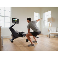 NordicTrack RW700; iFIT-enabled Rower with 10" Pivoting Touchscreen