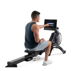 ProForm Carbon Pro10 Rower with 10" Touchscreen for Interactive, At-Home Workouts