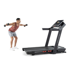 ProForm Carbon TLX; Treadmill for Walking and Running with Built-In Fan and SpaceSaver Design