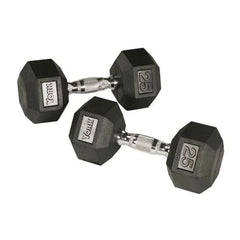 York Barbell Rubber Hex Dumbbell Sets