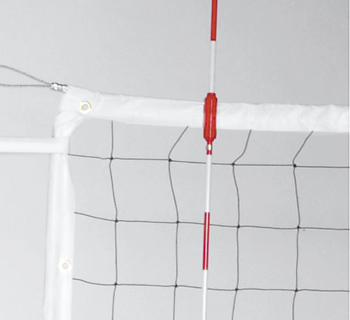 Stackhouse - Power Volleyball Net, Steel Cable & Wood Dowels