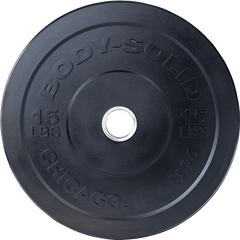 Body Solid Extreme Chicago Bumper Plates 260 Lb. Set