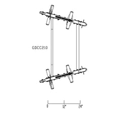 Body Solid GDCC210 Compact Functional Trainer