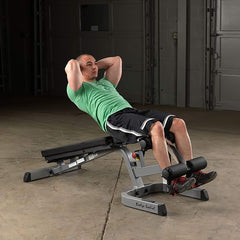 Body Solid GFID71B Heavy Duty Flat Incline Decline Bench