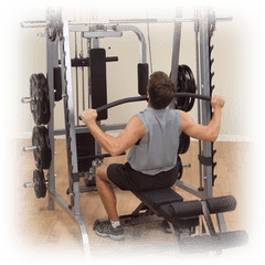 Body Solid GLA348QS Lat Attachment For Series 7 Smith Machine