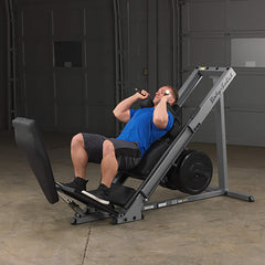 Body Solid GLPH1100B Leg Press and Hack Squat Machine