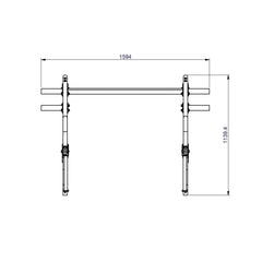 Body Solid GPR370 Multi-Use Squat Rack