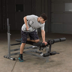 Body Solid GDIB46LB Power Combo Olympic Bench Rack