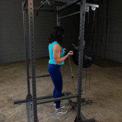 Body Solid Powerline PPR1000 Power Rack Package With Lat Pulldown