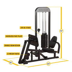 Body Solid Pro Select GLP-STK Leg and Calf Press Machine