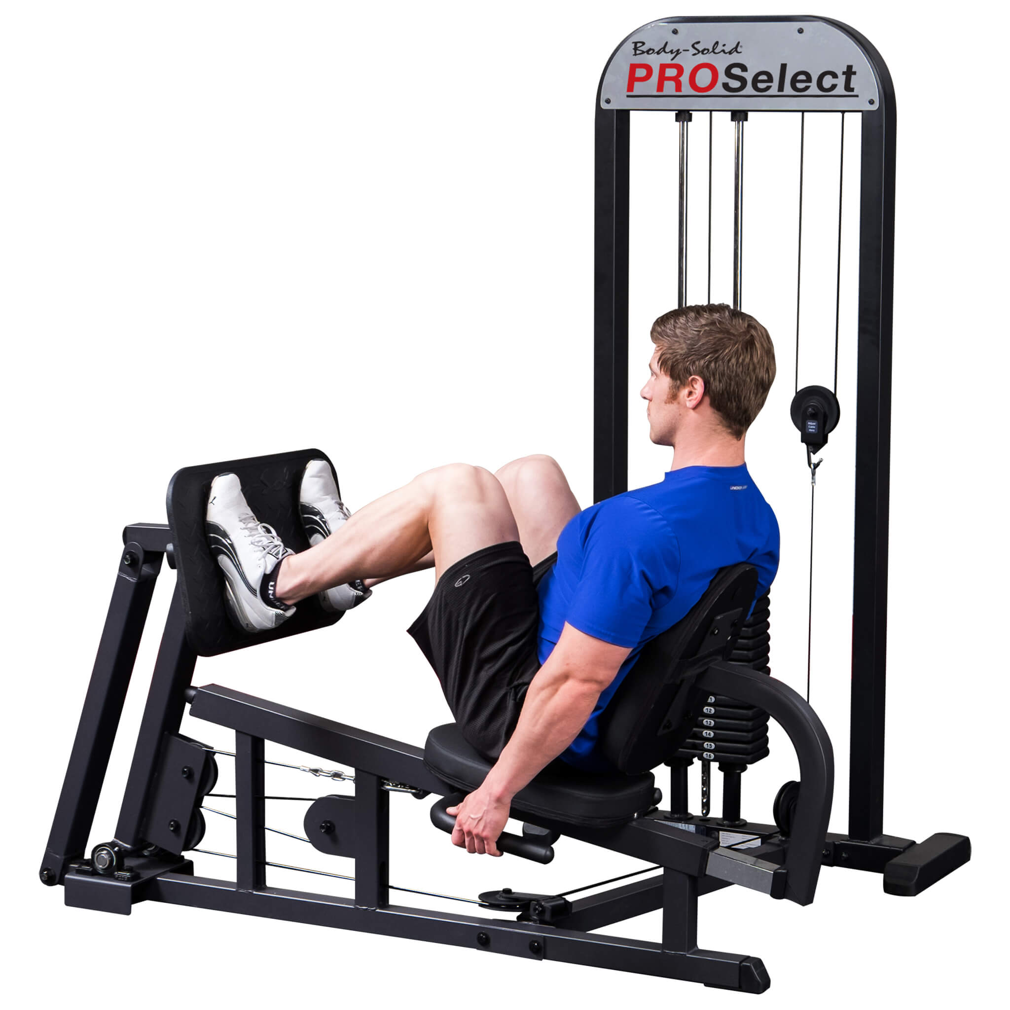 Body Solid Pro Select GLP-STK Leg and Calf Press Machine – Athletequip