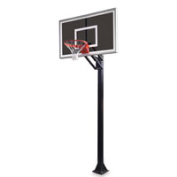 Champ™ In Ground Adjustable Basketball Goal