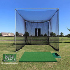 Cimarron 10x10x10 Masters Tee Line Golf Bundle Frame Corner Kit GP2