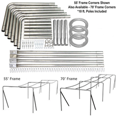 Cimarron 2 1/4" Complete Deluxe Commercial Batting Cage Frames