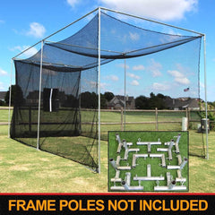 Cimarron 20x10x10 Masters Golf Net w/ Frame Corner Kit CM-MAS20GNTC