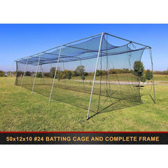 Cimarron Sports #24 Batting Cage Net with Complete Frame