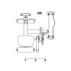 Body Solid Pro Dual DABB-SF Ab and Back Machine