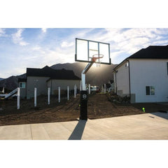 Dominator 72" Glass Backboard Adjustable Hoop 724-aa