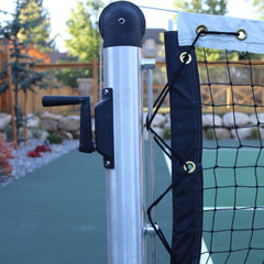 Dominator Round Heavy-Duty Inground Pickleball System rpb-ig2