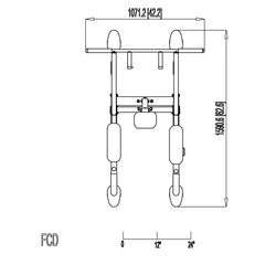 Body Solid Fusion FCD VKR Dip Pull-Up Station