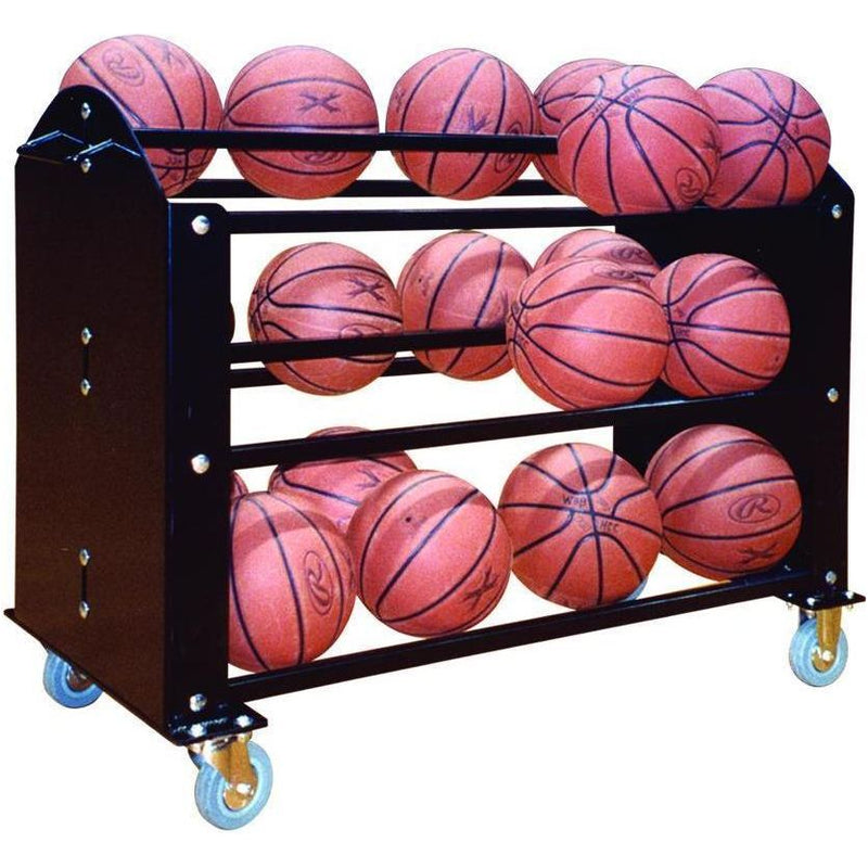 First Team Ball Hog Premium Basketball Carrier (Holds 24 Basketballs) FT24